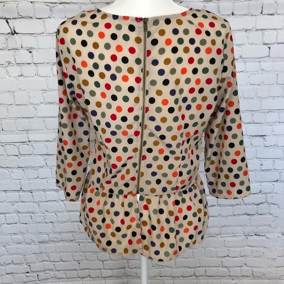 Peplum Blouse with back zipper detail - Picture 2 of 4